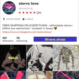 CHECK OUT MY SHOP ON DEPOP!